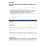 Seadrill Announces Third Quarter 2023 Results and Additional 0 Million Share Repurchase Authorization