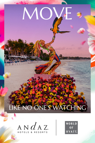 Andaz 'Be Like No One's Watching' Campaign (Graphic: Business Wire)