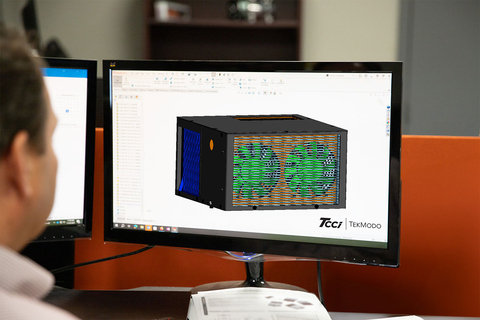 original TCCI TekModo Electric HVAC Unit (Photo: Business Wire)