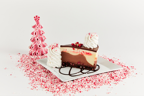 Peppermint Stick Chocolate Swirl Cheesecake (Photo: Business Wire)