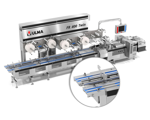 The FR400 Horizontal flow wrapper offers up to 1400 PPM output in the smallest possible footprint for high-volume operations. (Photo: Business Wire)