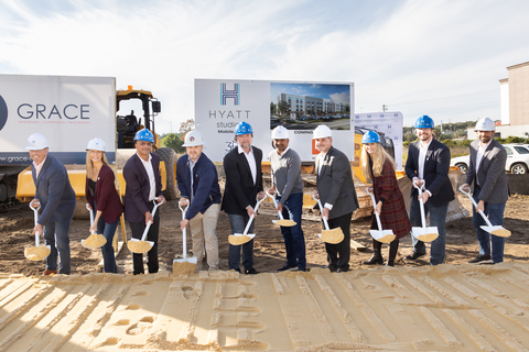 Groundbreaking of Inaugural Hyatt Studios Property in Mobile, Alabama (Photo: Business Wire)