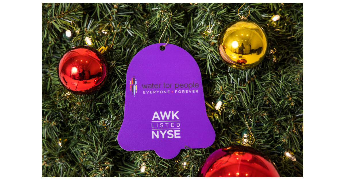 American Water Selects Water For People for New York Stock Exchange’s