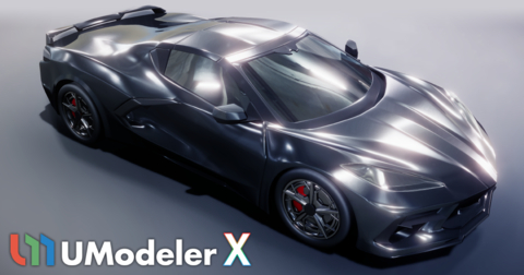 UModeler X supports 3D modeling, modifiers, rigging, and painting, streamlining the creation of real-time 3D content with enhanced ease. (Graphic: UModeler, Inc.)