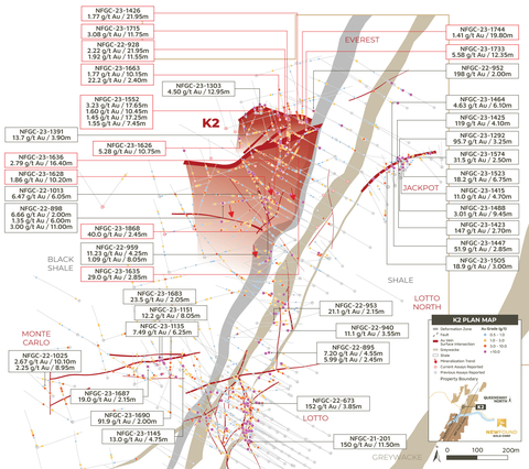 thumbnail Figure 2. K2 area plan view map (Graphic: Business Wire)