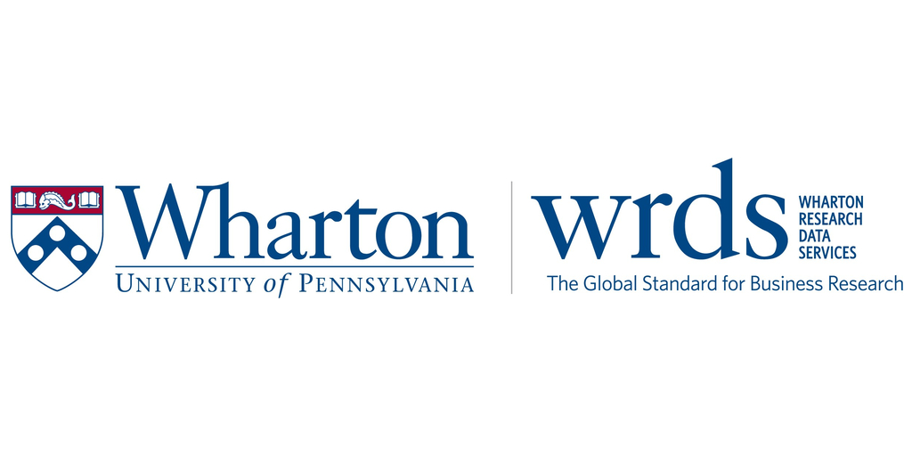 2023 Wharton WRDS combo logo