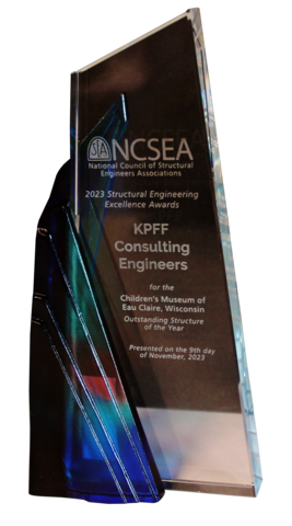 The NCSEA SEE "Outstanding Structure of the Year" Award presented to KPFF Consulting Engineers. (Photo: Business Wire)