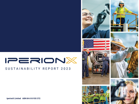 IperionX 2023 Sustainability Report (Photo: Business Wire)