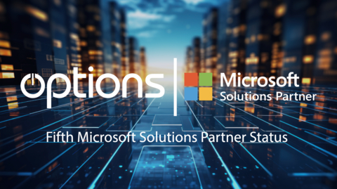 Options has cemented its position as the best in the world at delivering Microsoft Cloud solutions, standing as an unparalleled leader in revolutionizing integrated cloud technology for financial markets by its status as an official Microsoft Solutions Partner. (Graphic: Business Wire)