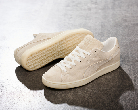 Sports company PUMA showed that it can successfully turn an experimental version of its classic SUEDE sneaker into compost under certain tailor-made industrial conditions, as it announced the results of its two-year-long RE:SUEDE experiment. (Photo: Business Wire)