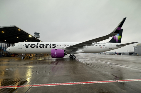 Airbus A321neo Leased by Aviation Capital Group to Volaris Airlines. (Photo: Business Wire)