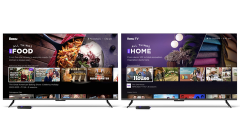 Roku gives millions of users instant access to content from across the platform in new cohesive TV viewing destinations. (Photo: Business Wire)