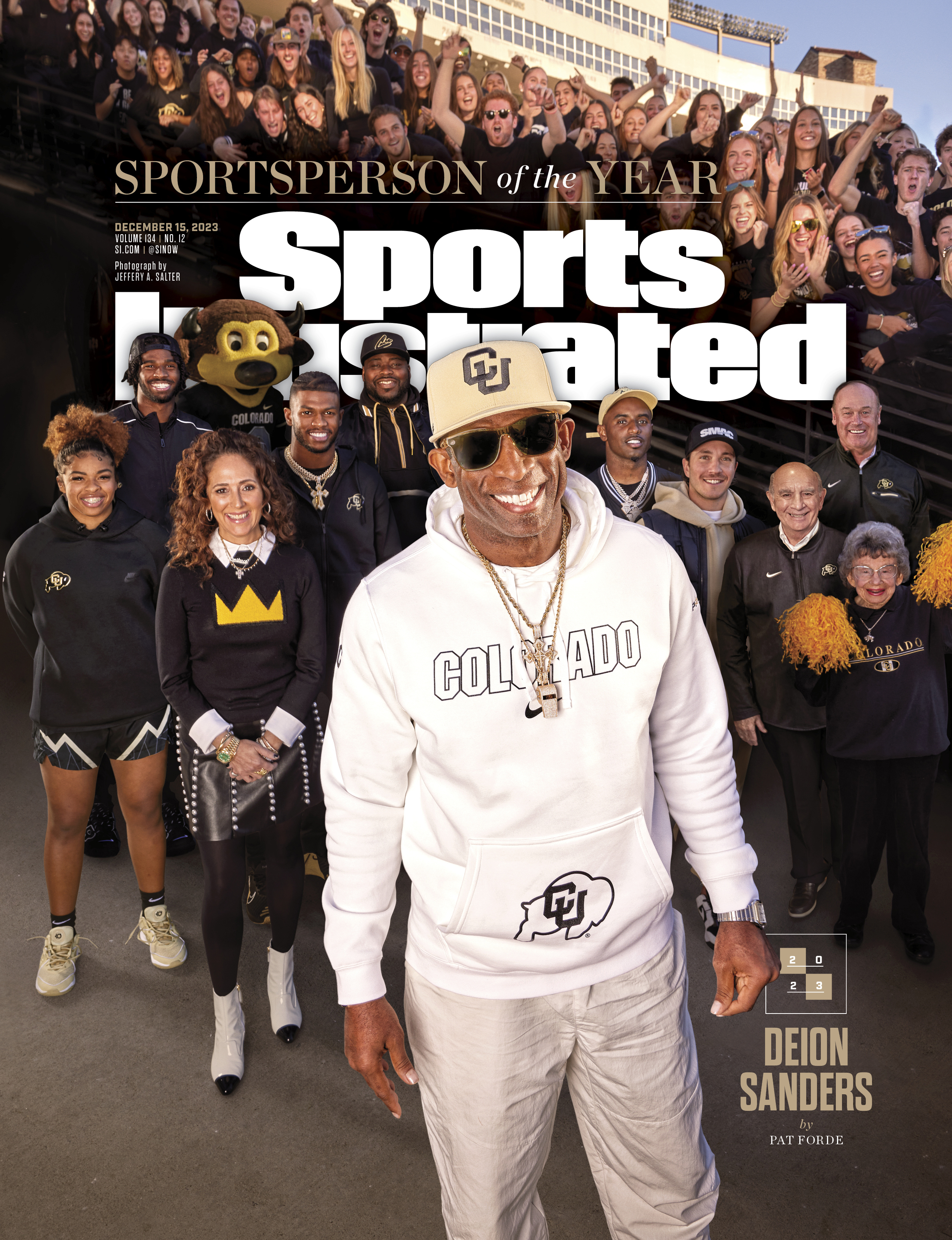 Deion “Coach Prime” Sanders Named 2023 Sports Illustrated Sportsperson of  the Year