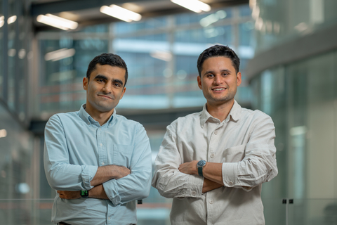 Mytos Co-Founders: Ali Afshar, Ph.D (left), CEO and Ignacio Willats (right). Photo credit: Mytos