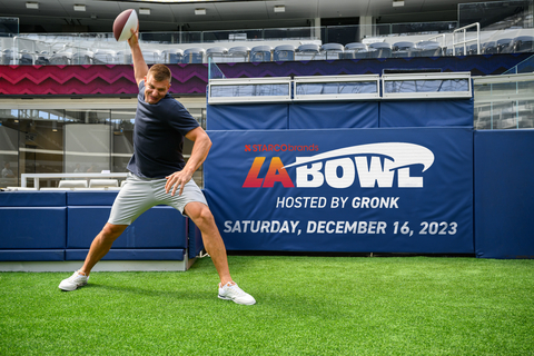 Starco Brands entered into an agreement with SoFi Stadium’s owned and operated college bowl game, Starco Brands LA Bowl Hosted By Gronk. (Photo: Business Wire)