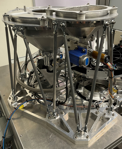 original Under a new contract with DARPA, Sierra Space will embark on a groundbreaking research and development initiative, the 10-Year Lunar Architecture (LunA-10) capability study. Sierra Space will focus on integrating oxygen extraction, electrical storage and hydrogen-oxygen engine technology into an architecture for a commercial lunar infrastructure concept. Shown here is a flight-Like design of the company's oxygen production demonstrator. PHOTO: Sierra Space