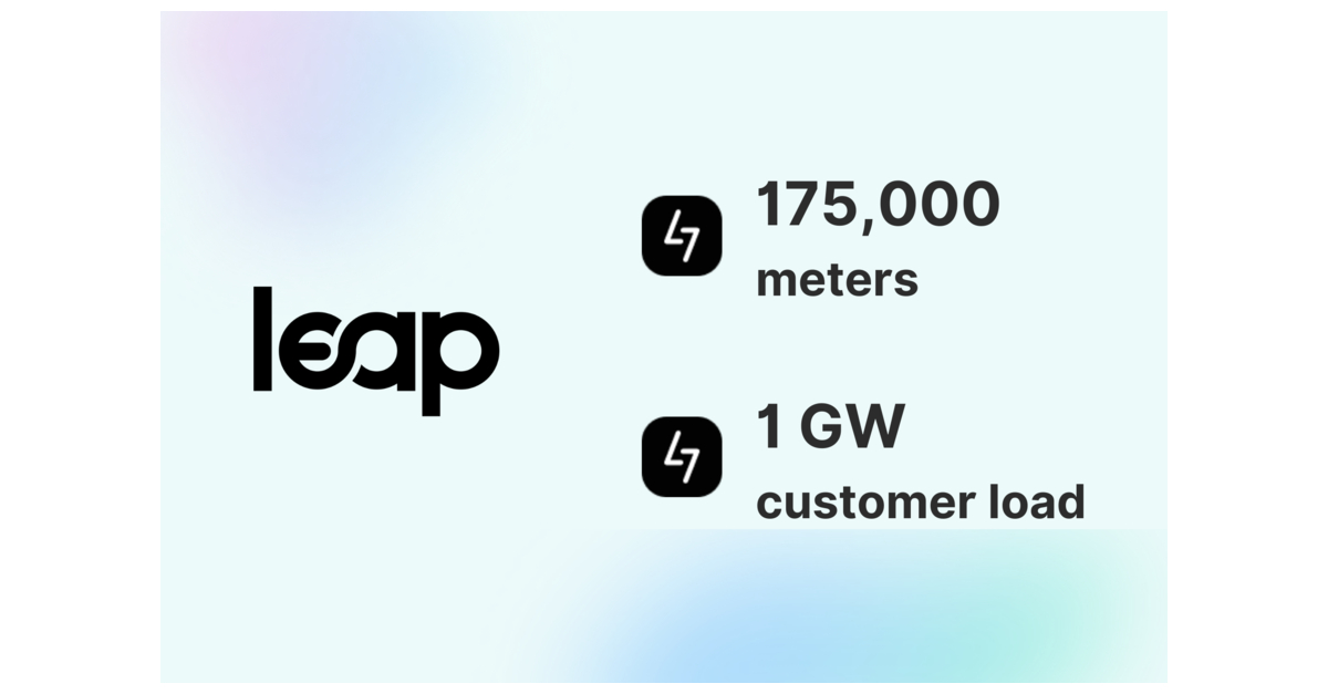 Leap Surpasses 175,000 Meters and 1 GW on Virtual Power Plant Platform - Business Wire