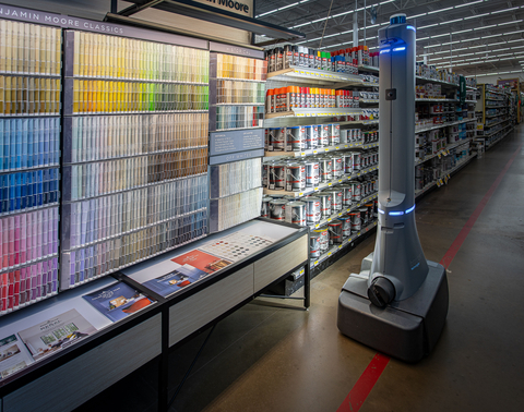 Stine deploys Badger Technologies' multipurpose, autonomous robots to detect out-of-stock (OOS) products while confirming correct product pricing and item location. (Photo: Business Wire)