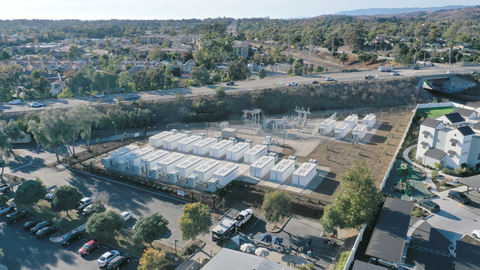 GridStor's 60 MW, 160 MWh Goleta Energy Storage Facility (Photo: Business Wire)