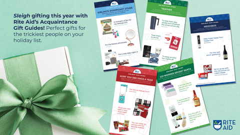 Rite Aid's Acquaintance Gift Guides (Photo: Business Wire)