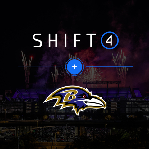 Shift4 Selected to Power Payments for the Baltimore Ravens (Graphic: Business Wire)