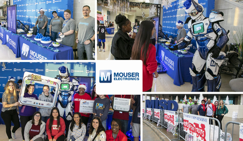 Mouser Electronics served as a major sponsor of the recent Engineering the Holidays educational exhibit at the annual Toys for Tots Event on November 30, benefiting families in the Mansfield Independent School District (MISD) in Mansfield, Texas. (Photo: Business Wire)