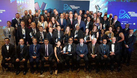 original Winners of the second edition of the prestigious Digital Engineering Awards at Dallas, TX (Photo: Business Wire)