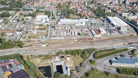 Trinseo Manufacturing Operations, Rho, Italy. Site of future demonstration PMMA depolymerization facility.