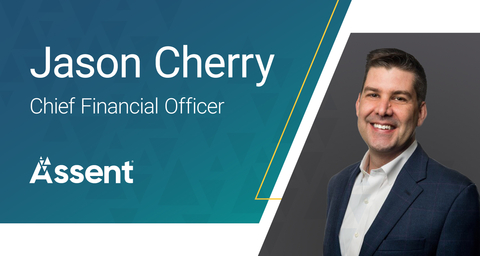 Jason Cherry Joins Assent as New Chief Financial Officer (Photo: Business Wire)