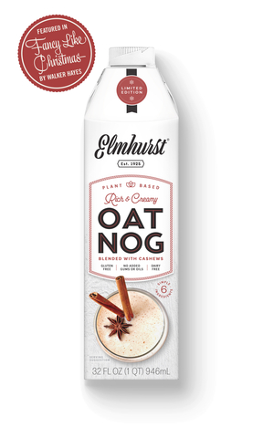 original Tis the Season: Elmhurst 1925 Fan Favorite OatNog Returns for the Holidays, Featured in Walker Hayes' "Fancy Like Christmas" Music Video (Photo: Business Wire)