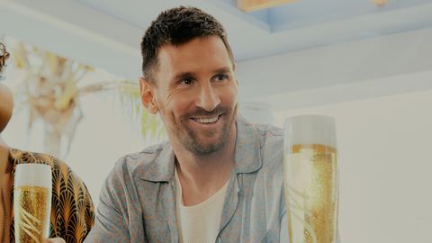 Michelob Ultra partners with Lionel Messi to announce being named the Official Global Beer Sponsor of CONMEBOL Copa América USA 2024 (Photo: Business Wire)