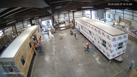 original Safe & Green Holdings’ Modular Manufacturing Facility (Photo: Business Wire)