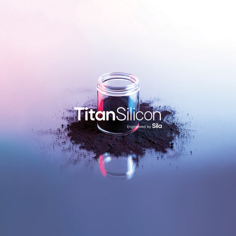 Sila's high-performance nano-composite silicon anode, Titan Silicon. (Photo: Sila)