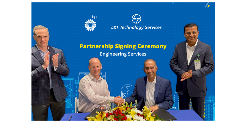  L&T Technology Services e bp stringono una partnership pluriennale per servizi di ingegneria