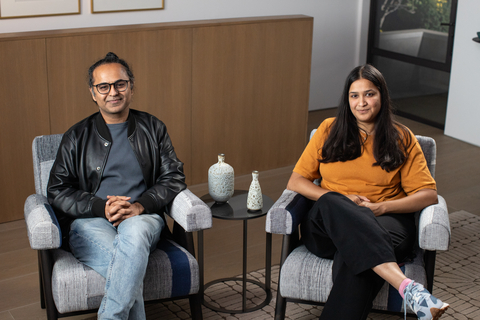 Co-Founders Ashish Vaswani and Niki Parmar from March Capital's CEO retreat in mid-October. Photo credit: Andrew Gessler on behalf of March Capital.