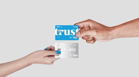 Trust Bank is offering its customers Thales sustainable credit and debit cards made from recycled ocean plastic. (Photo: Business Wire)