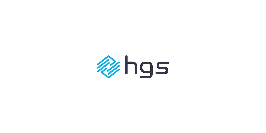 hgs letter original monogram logo design Stock Vector | Adobe Stock