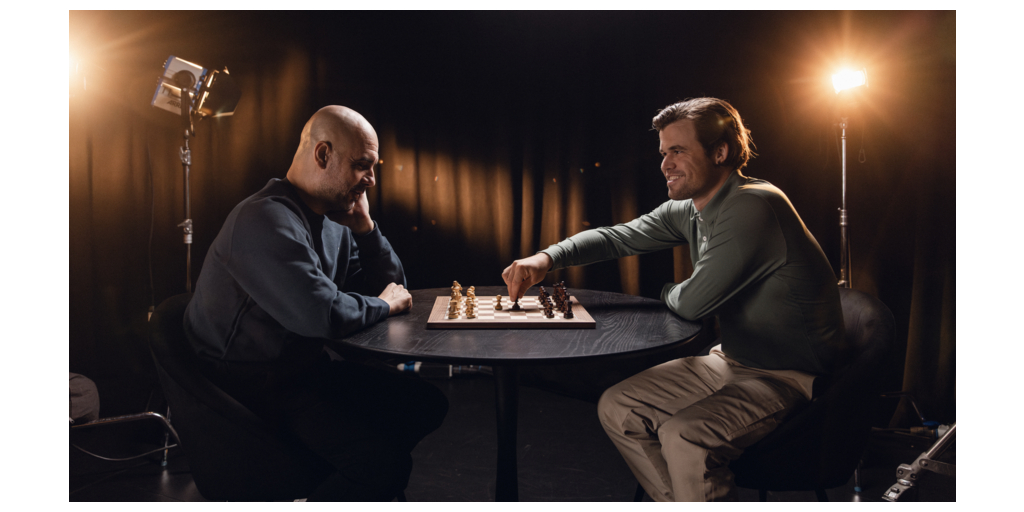 PUMA faz parceria com o campeão mundial de xadrez Magnus Carlsen e