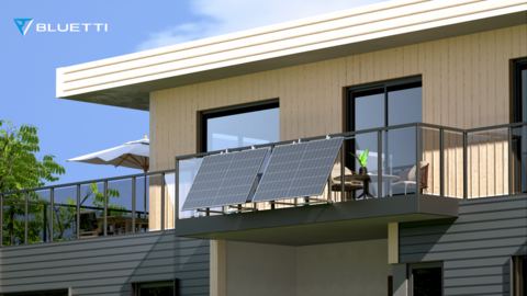 original Bluetti Balcony Solar System Online (Photo: Business Wire)
