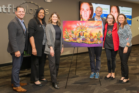 original U.S. Marine, Matthew Messina Memorial Event (from left to right: George Herrera (MTF), Lauralee Brown (MTF), Stephanie Torralva (Donor Network West), Joe Yaccarino (MTF), Elizabeth McNamara (MTF), and Elisse Glennon (Donor Network West) (Photo: Business Wire)