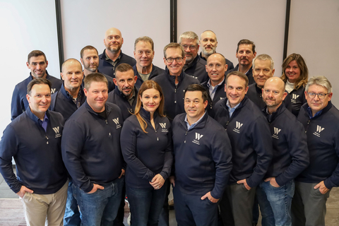 Pictured above is the Weaver Companies Principal group: Jake Fullerton, Ali Hashimi, Craig Brochtrup, Kyle Gould, Bob Weaver, Mark Sieracke, Dave Kedrowski, Mike Jacka, Nevzat Turan, Michele Clark, Jonathan Queen, Pat Lorenz, Jake Rau, Carolyn Cybulski, Jeff Young. Jason Edwards, Doug Dorgan, Matt Stutz, Bill Perry, and Tony Maxson. (Photo: Business Wire)