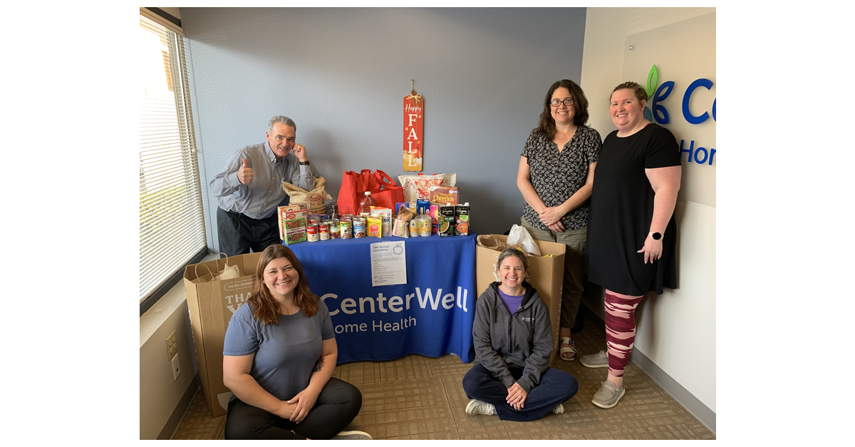 CenterWell Home Health collects 289,000 meals for needy Americans