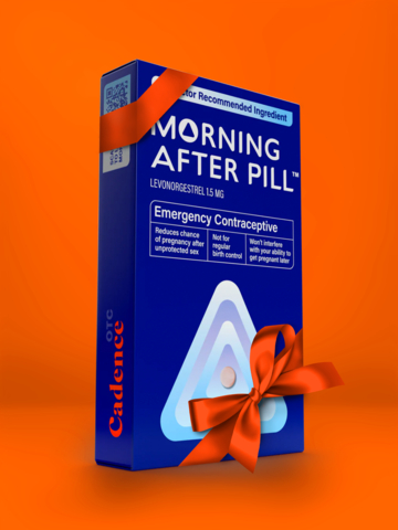 original Cadence OTC Offers a Holiday Back-Up Plan with Online Availability of Morning After Pill for OOPS-Free Romantic New Year's Weekend (Photo: Business Wire)