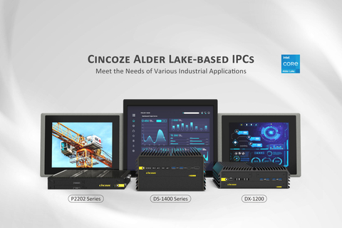 Cincoze Alder Lake-based IPCs Meet the Needs of Various Industrial Applications (Graphic: Business Wire)