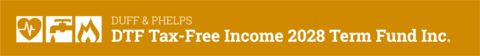 DTF Tax-Free Income 2028 Term Fund Inc. Logo