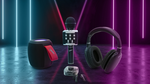 thumbnail "The Voice" brand electronics draws inspiration from the Emmy-award winning talent competition series. (Photo: Business Wire)