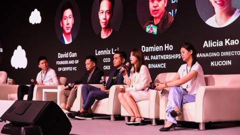Leading cryptocurrency exchanges from around the world gathered for collaborative discussions during Taipei Blockchain Week Conference. KuCoin, a top 5 global cryptocurrency exchange, is delighted to be represented by its Managing Director, Alicia Kao, in a panel focused on "Exchanges and the Global Economy: Trends, Risks, and Opportunities", where crucial discussions surrounding market outlook and global collaboration among crypto exchanges took center stage, shaping the future trajectory of the entire industry. (Photo: Business Wire)