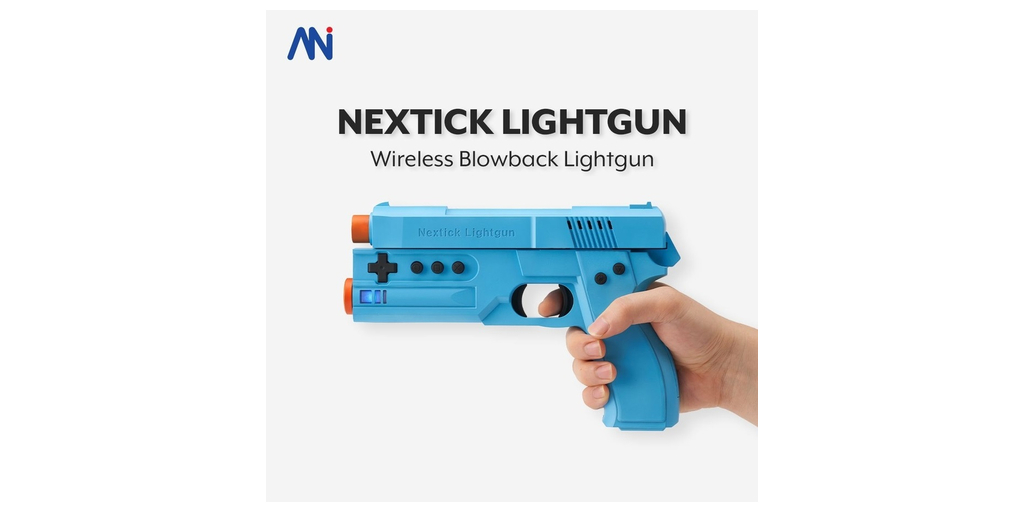  Nextick Lightgun di AINEX supera l'obiettivo di finanziamento su Indiegogo e promette di rivoluzionare l'esperienza di gioco