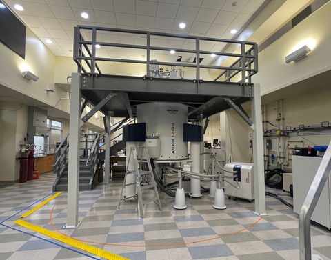 New 1.2 GHz AVANCE® NMR system at The Ohio State University (Photo: Business Wire)