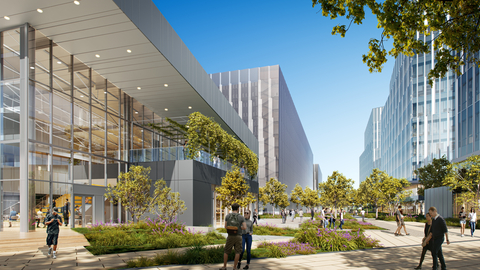 Rendering of Vantage Campus Phases II & III by Flad Architects (Graphic: Business Wire)
